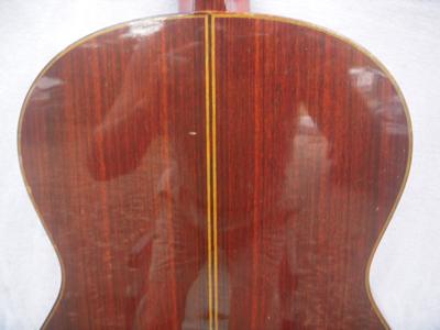 1972 Masura Kohno Model 10 Classical Guitar back