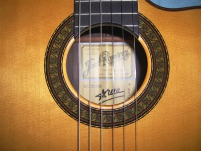 2003 JOSE RAMIREZ GUITAR 1A ROSETTE