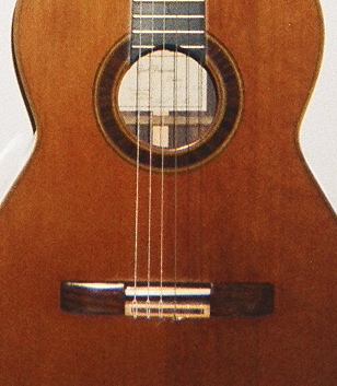 Gert Petersen 1997 cedar top classical guitar