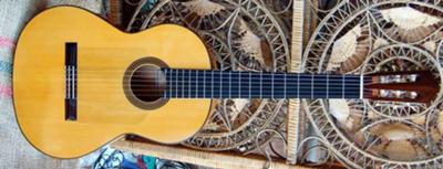 R E Brune Flamenco Guitar 1993