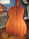 1975 Haselbacher Cedar Top back view