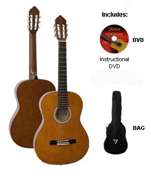 Valencia Classical Kit 1 3/4 Size Classical Acoustic Guitar. Click to order online with FREE shipping!
